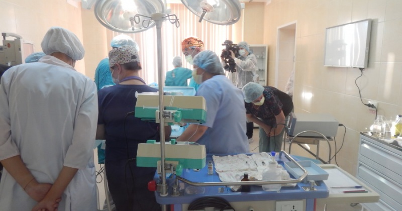 В Магаданской областной детской больнице установили новое оборудование