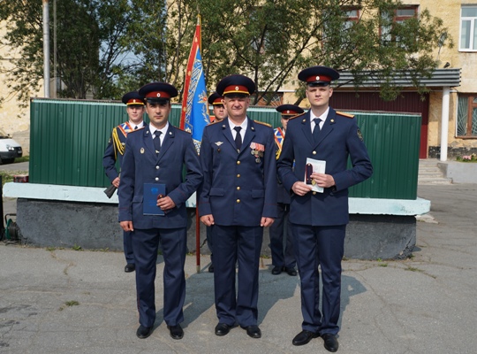 Магаданский ФСИН пополнил свои ряды выпускниками Академии и Кузбасского института ФСИН России