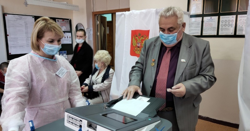 На выборах в Магаданскую областную Думу за «Единую Россию» свой голос отдали 59,99%