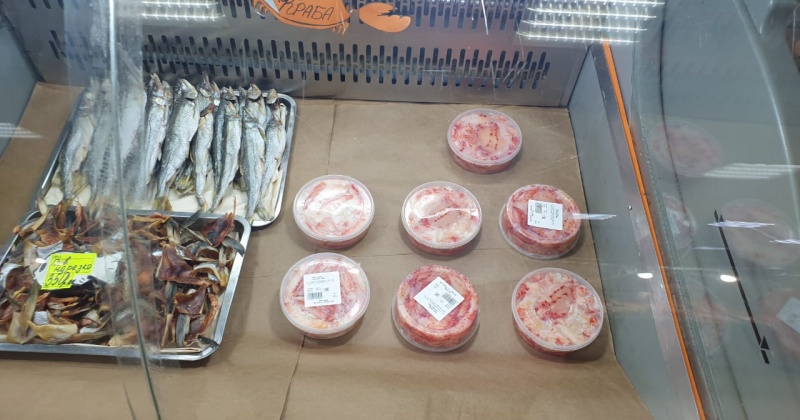 Стафилококк выявлен в морепродукции, которую продавали на рынке "Урожай" в Магадане