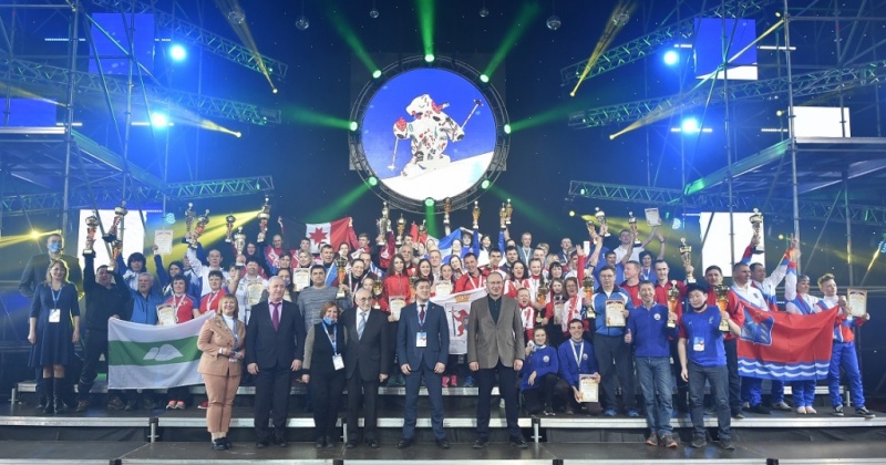 Сборная Магаданской области одержала победу в Х Всероссийских зимних сельских играх