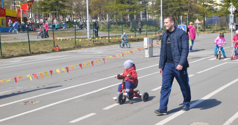 В Городском парке пройдет открытие тематической площадки по правилам дорожного движения «Автогородок»