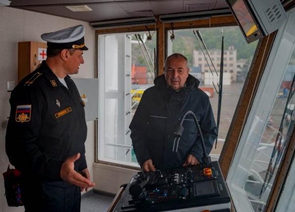 В Магадан прибыл гидрографический корабль «Александр Рогоцкий»