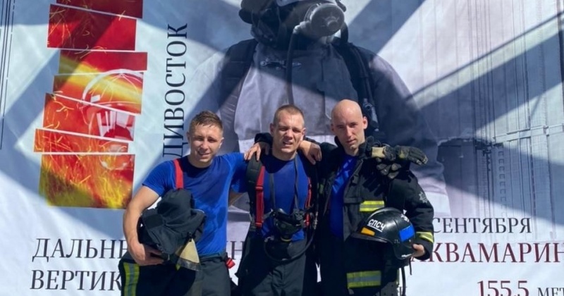 Пожарные Магадана заняли 5 место в соревнованиях по скоростному подъёму «Дальневосточная вертикаль»