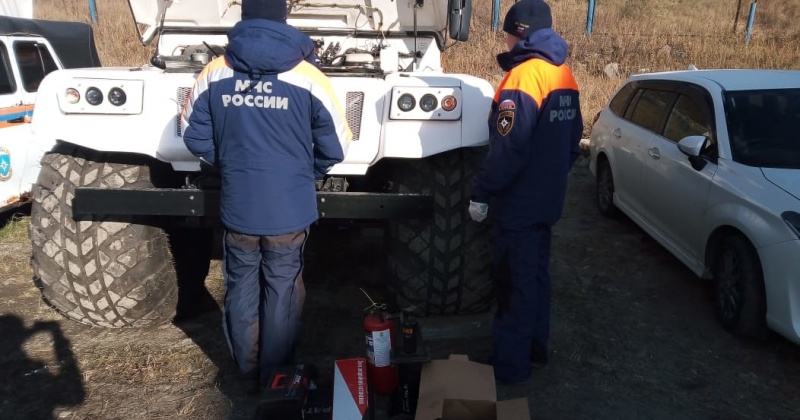Спасатели Магадана проверили готовность техники к зимнему периоду