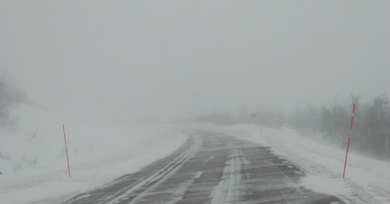 Ветер 15-20 м/с и снег ожидается на Колыме