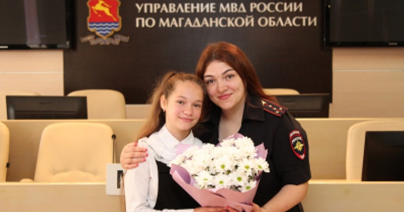 Магаданская школьница Дарина Ашихмина стала призёром литературного конкурса МВД России «Доброе слово»