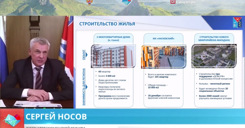 Губернатор Сергей Носов принял участие в пленарной дискуссии итогового онлайн-форума «ProДФО-2021»