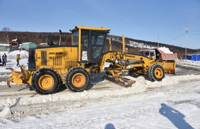 Сегодня, 18 января, в снегоуборке областного центра задействовано более 60 единиц техники