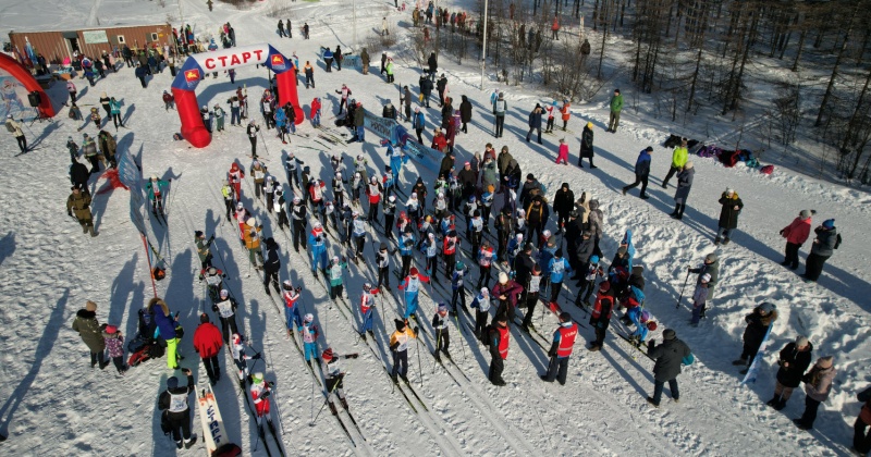 В Магадане состоялись Всероссийские соревнования по лыжным гонкам «Лыжня России-2022» (Видео, фото)