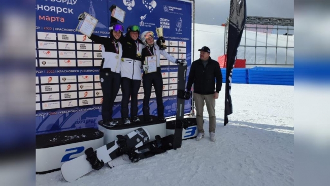 Магаданские сноубордисты взяли призовые места на Чемпионате России