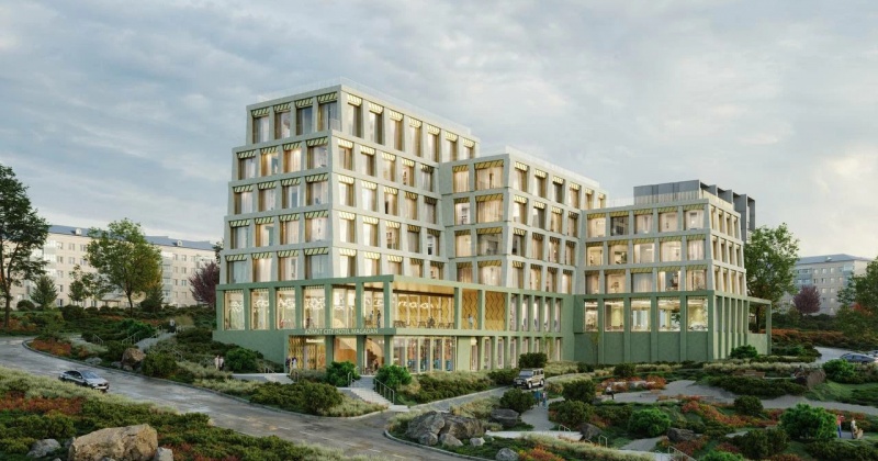 Губернатор показал как будет выглядеть новая гостиница в Магадане