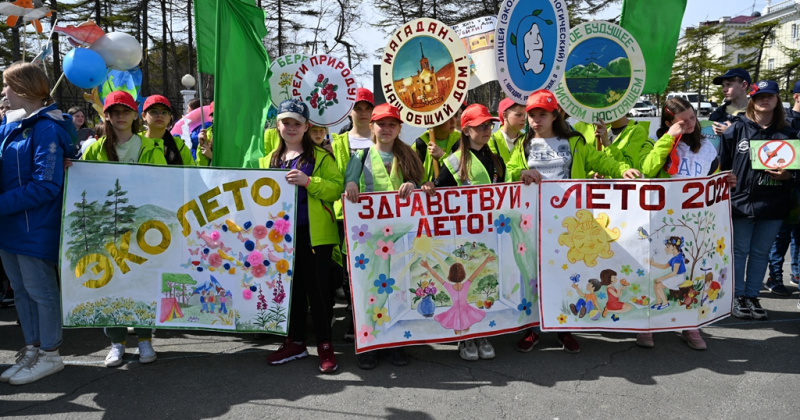 В областном центре приступил к работе экологический отряд Михаила Тумашова 