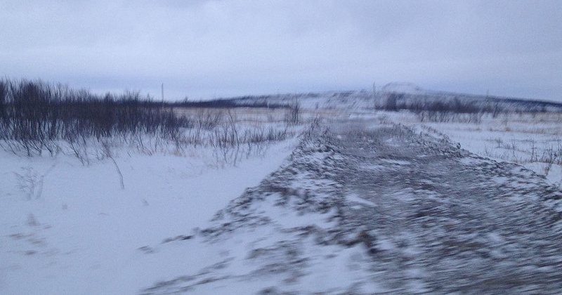 Сильный ветер и снег ожидается на территории Магаданской области
