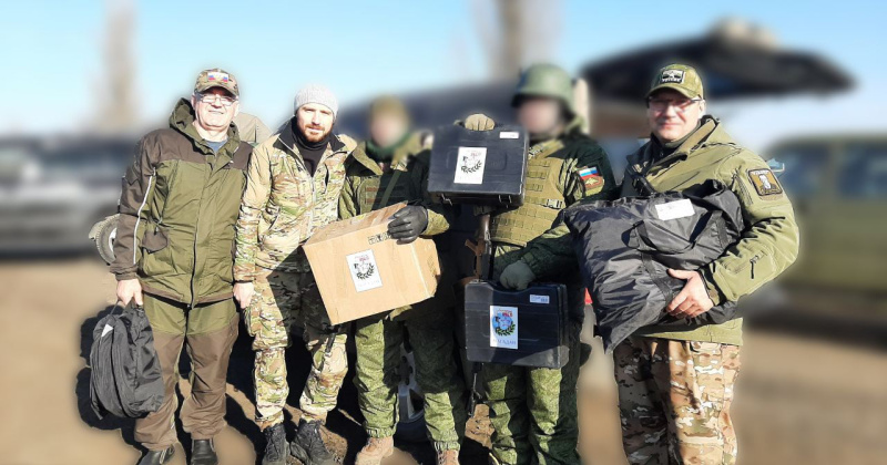 Гуманитарную помощь передали магаданским бойцам в зоне СВО.