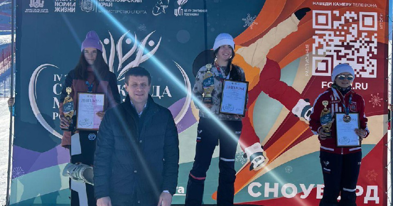 Кончева Александра – серебряный призер  IV зимней Спартакиады молодёжи России по сноуборду