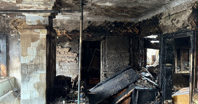 Магаданские пожарные ликвидировали возгорание частного жилого дома