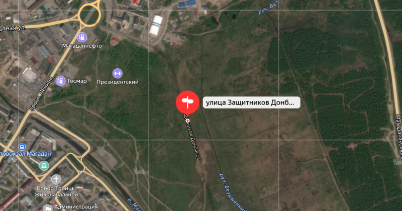 На интерактивных картах появились две новые улицы в Магадане