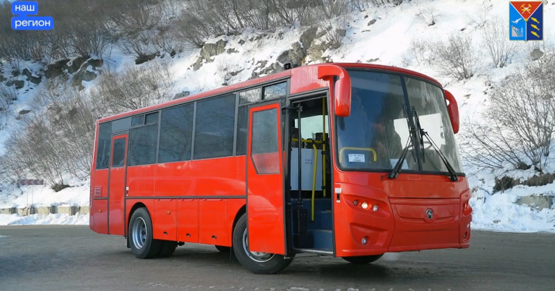 В регион прибыли из Владивостока 7 новых автобусов для межмуниципальных перевозок