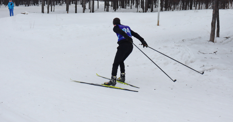 Спортсмены Росгвардии приняли участия в соревнованиях по лыжным гонкам в Магадане