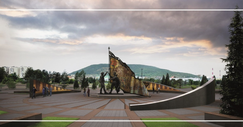 Монумент “Знамя” стал победителем конкурса на создание мемориала участникам СВО