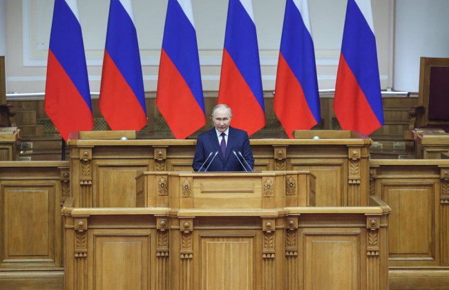 Президент Российской Федерации встретился с членами Совета законодателей РФ