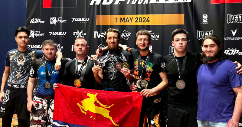Магаданцы завоевали медали на Чемпионате России по борьбе джиу-джитсу
