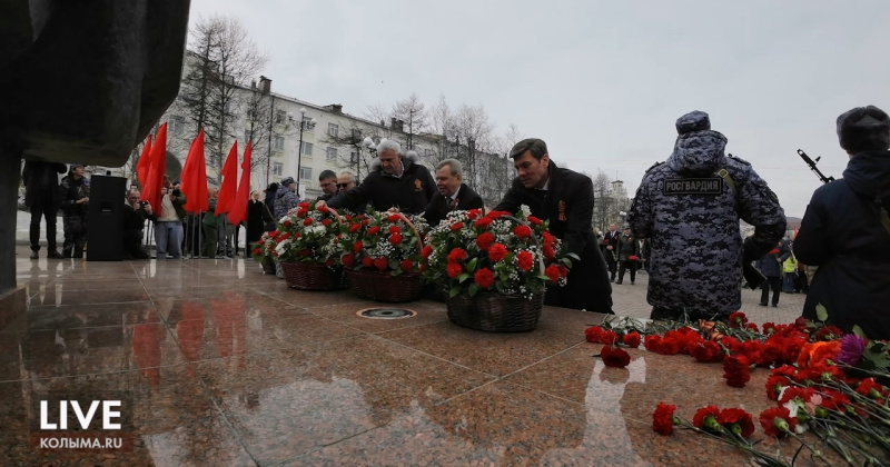 Торжественная церемония памяти участников Великой Отечественной войны состоялась в сквере Победы.