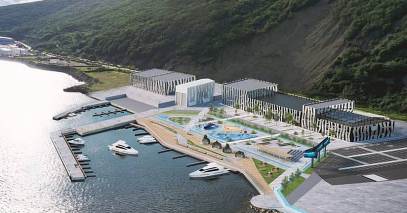 Активные работы на строительных площадках гостиницы и морского туристического центра в Магадане начнутся в этом году