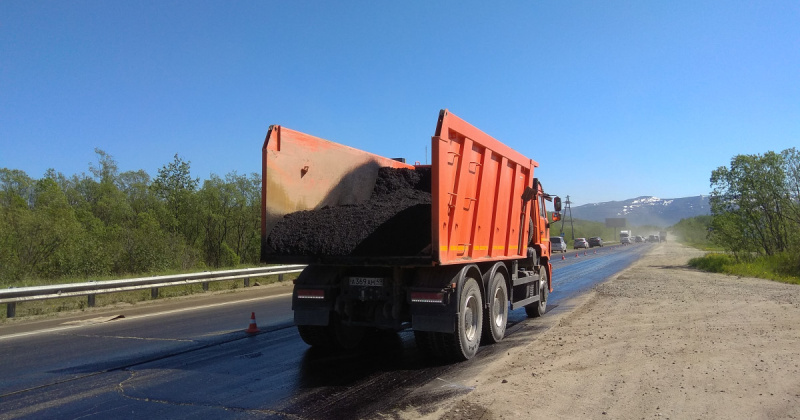 Дорожно-строительный сезон в Магаданской области набирает обороты