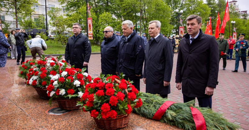 В Магадане прошла Церемония Памяти, посвященная 83-ой годовщине начала Великой Отечественной войны
