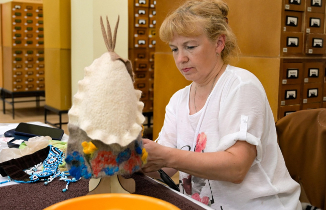 Мастер из Магадана приняла участие в VII Всероссийском конкурсе народных мастеров «Дальний Восток мастеровой»