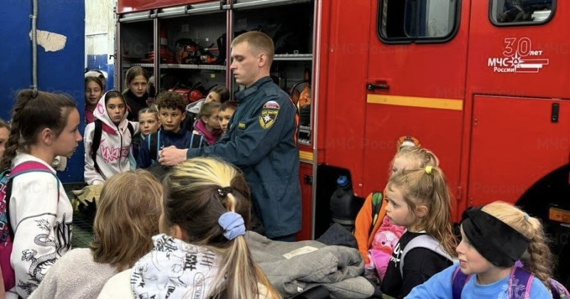 На объектах Главного управления МЧС России по Магаданской области прошли экскурсии для школьников