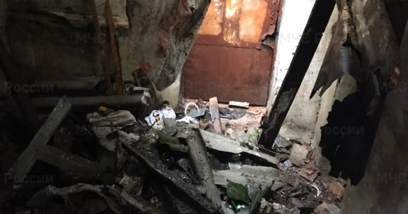 Пожарные оперативно ликвидировали возгорание в подвальном помещении Магаданской областной больницы