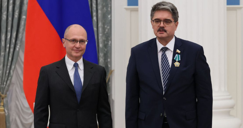 Сенатор Анатолий Широков Указом Президента Российской Федерации награжден орденом  Дружбы.