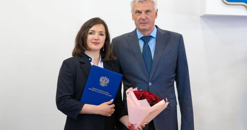 Яна Ружанская награждена Благодарственным письмом Президента России