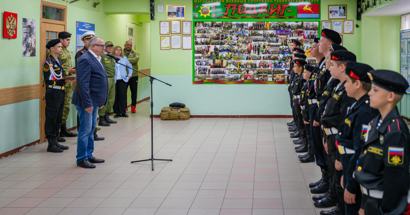 На учебные сборы по начальной военной подготовке отправились курсанты центра «Подвиг»