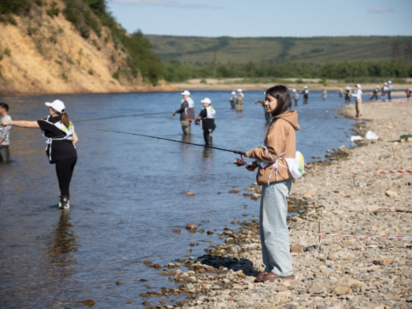 Семья Игнатенко в Магадане стала самой рыбацкой семьёй по итогу фестиваля «Клевая Колыма»