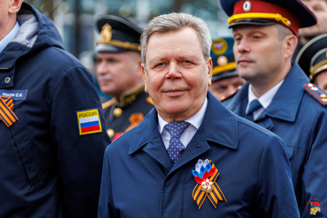 Поздравление Сергея Абрамова с 80-летием Победы в Великой Отечественной войне