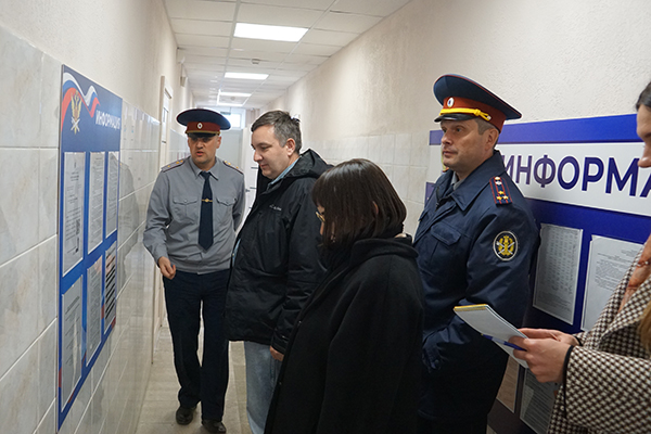 Руководитель Главного управления Минюста России по Приморскому краю посетил участок, функционирующий как исправительный центр