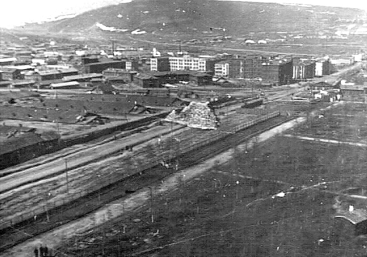 28 мая 1950 года в Магадане состоялась традиционная эстафета по улицам города