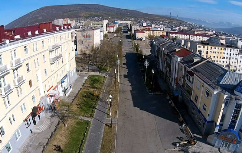 В Магадане 4 июня днем +9,+11С.