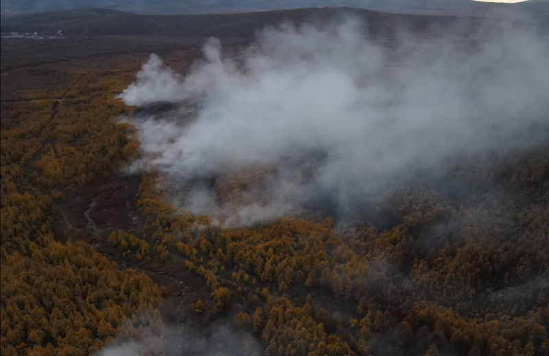 Пожарная опасность сохраняется в Магаданской области