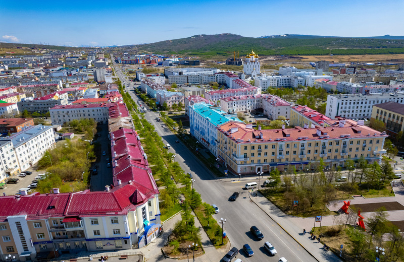 В Магадане 01 июля пасмурно, днем небольшой дождь