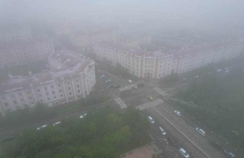 В Магадане 13 июля облачно, днем временами небольшой дождь
