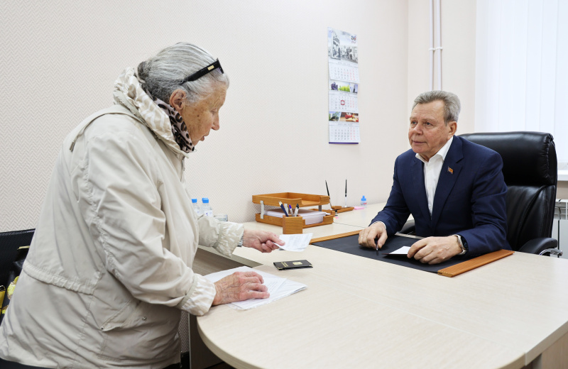 Сергей Абрамов провел прием граждан по личным вопросам