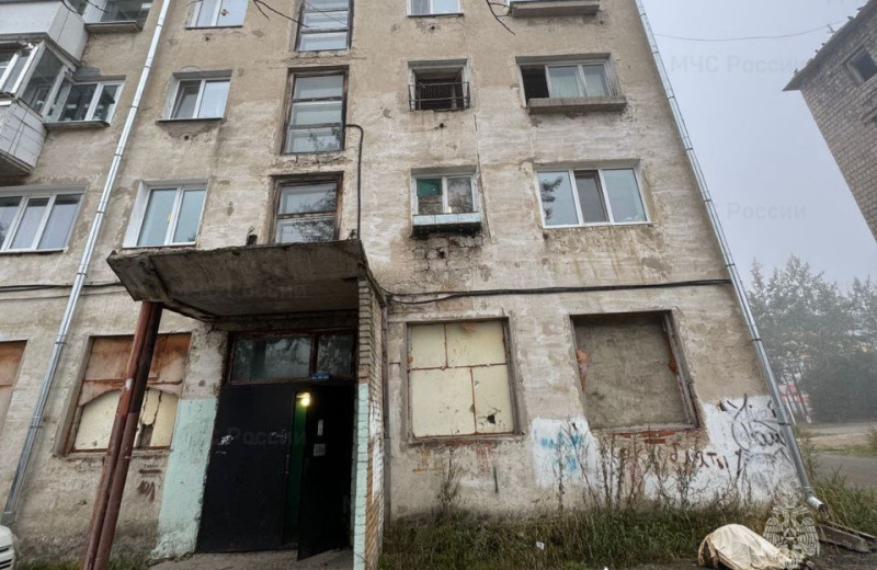 Женщина пострадала при пожаре в квартире