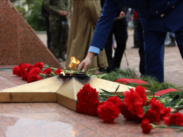 Церемония памяти, посвящённая Дню победы над милитаристской Японией и окончанию Второй мировой войны, прошла в Магадане
