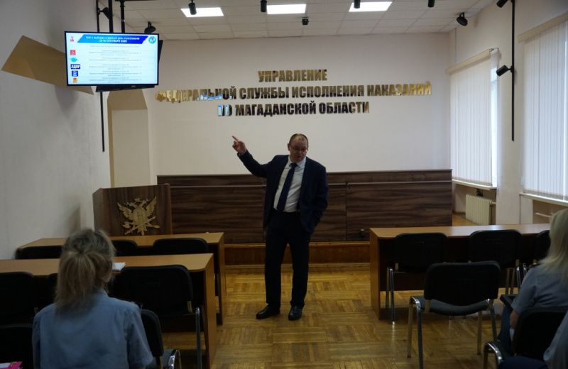 Председатель облизбиркома Николай Жуков проинформировал сотрудников регионального УФСИН о предстоящих выборах.