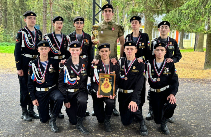 Курсанты центра «Подвиг» взяли бронзу на Всероссийском кадетском слете «Золотой эполет»